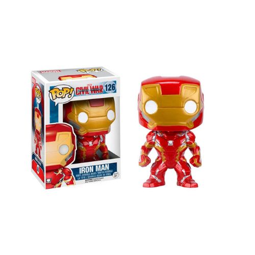 Funko Pop! Marvel #126 – Iron Man (Edición Coleccionista)™